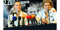 Kim Clijsters e Caroline Wozniacki - Belgio 2011